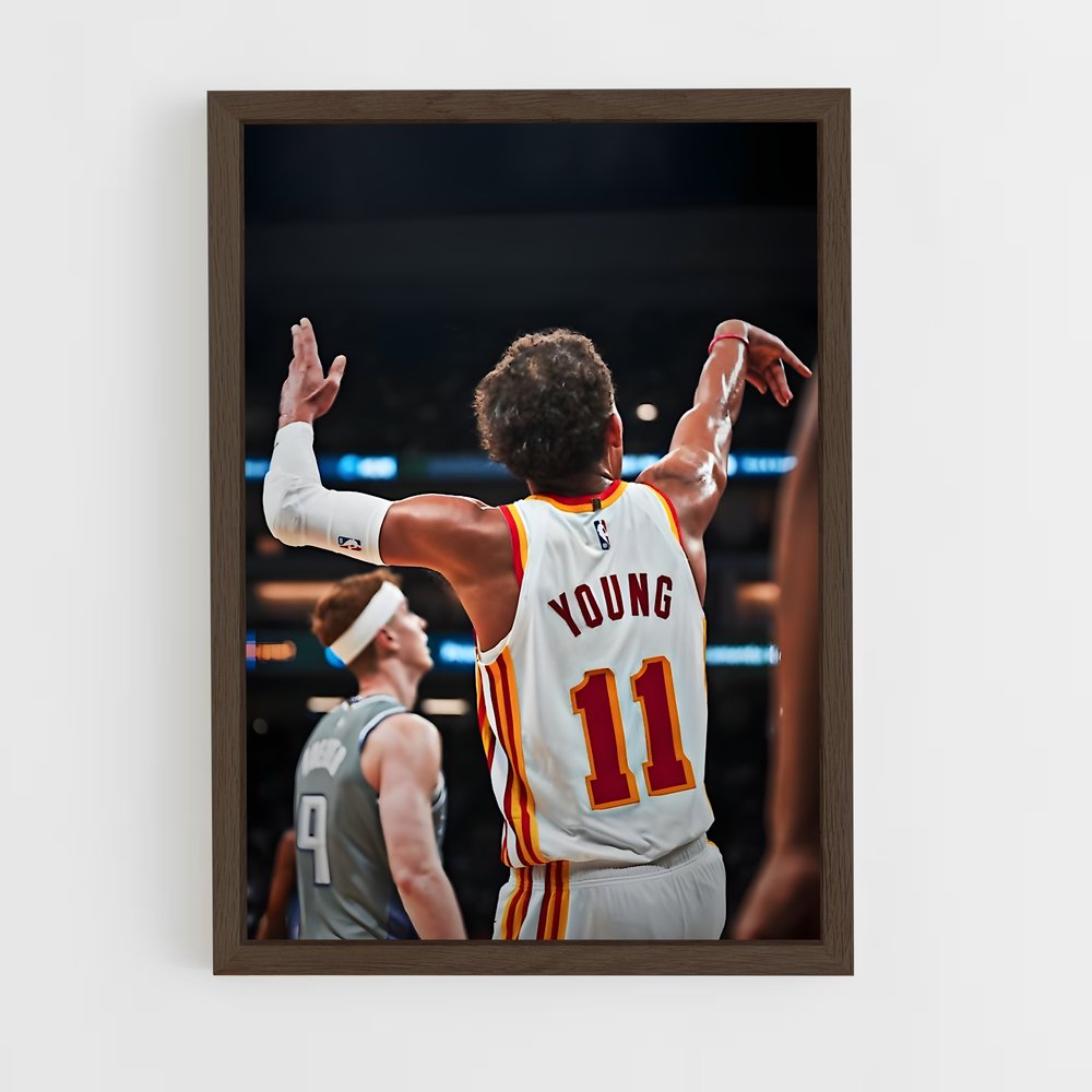 Poster Triomphe de Trae – affiche Basketball (vue 5)